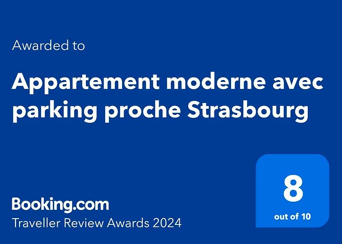 Le Canal Strasbourg - Moderne Avec Parking Apartment